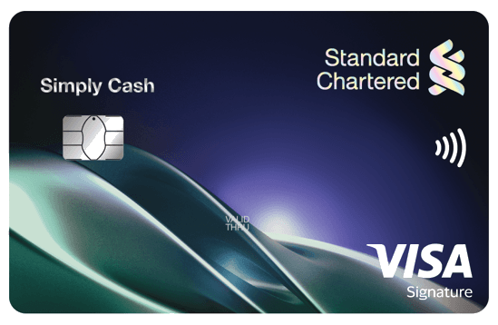 渣打Simply Cash VISA信用卡（香港）